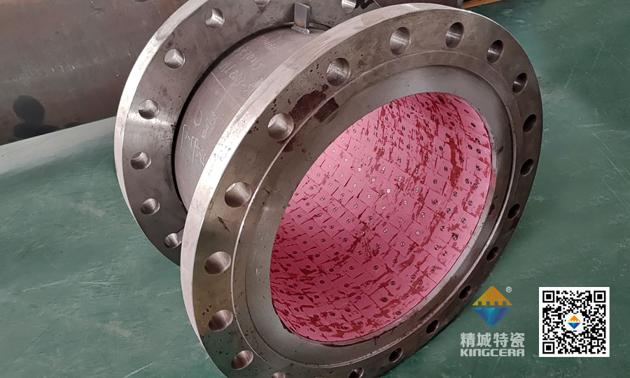 湖南KU酷游官网耐磨陶瓷焊接受道