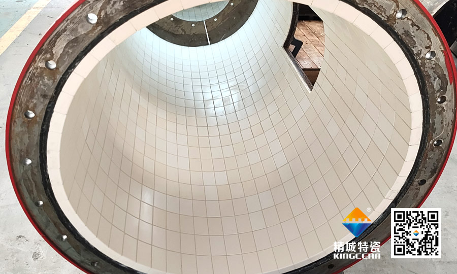 KU酷游官网特瓷管道耐磨陶瓷装置