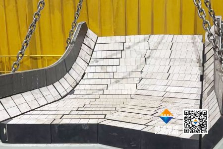 迅速响应！！KU酷游官网特瓷2小时内赴现场解决矿山料斗ZTA陶瓷衬板装置难题